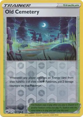 Old Cemetery 147/198 (SWSH06: Chilling Reign)  - Reverse Holofoil | Good Games Adelaide SA