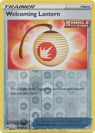 Welcoming Lantern 156/198 (SWSH06: Chilling Reign)  - Reverse Holofoil | Good Games Adelaide SA