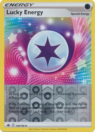 Lucky Energy 158/198 (SWSH06: Chilling Reign)  - Reverse Holofoil | Good Games Adelaide SA