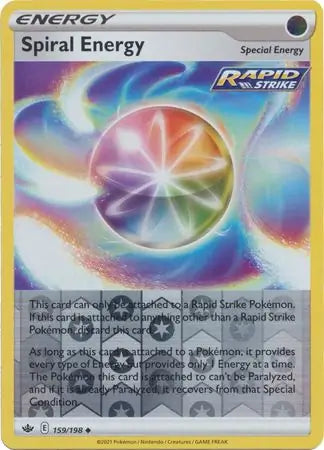 Spiral Energy 159/198 (SWSH06: Chilling Reign)  - Reverse Holofoil | Good Games Adelaide SA