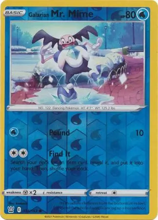 Galarian Mr. Mime 034/163 (SWSH05: Battle Styles)  - Reverse Holofoil | Good Games Adelaide SA