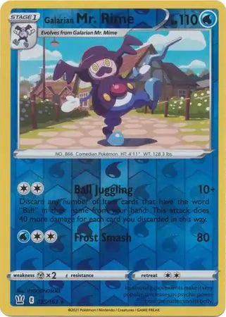 Galarian Mr. Rime 035/163 (SWSH05: Battle Styles)  - Reverse Holofoil | Good Games Adelaide SA