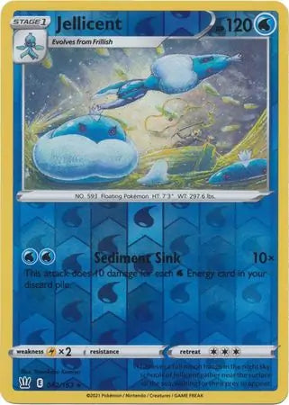 Jellicent 042/163 (SWSH05: Battle Styles)  - Reverse Holofoil | Good Games Adelaide SA