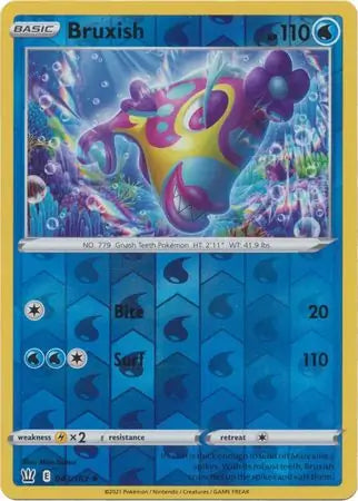 Bruxish 043/163 (SWSH05: Battle Styles)  - Reverse Holofoil | Good Games Adelaide SA