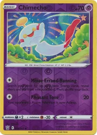 Chimecho 059/163 (SWSH05: Battle Styles)  - Reverse Holofoil | Good Games Adelaide SA