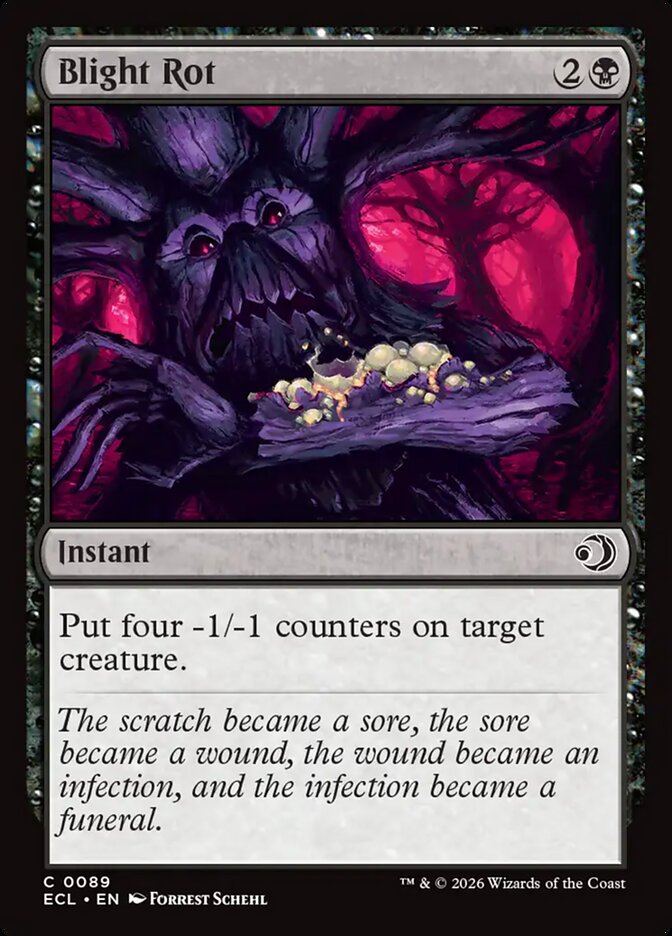 Blight Rot 89 (Lorwyn Eclipsed)  - Foil | Good Games Adelaide SA
