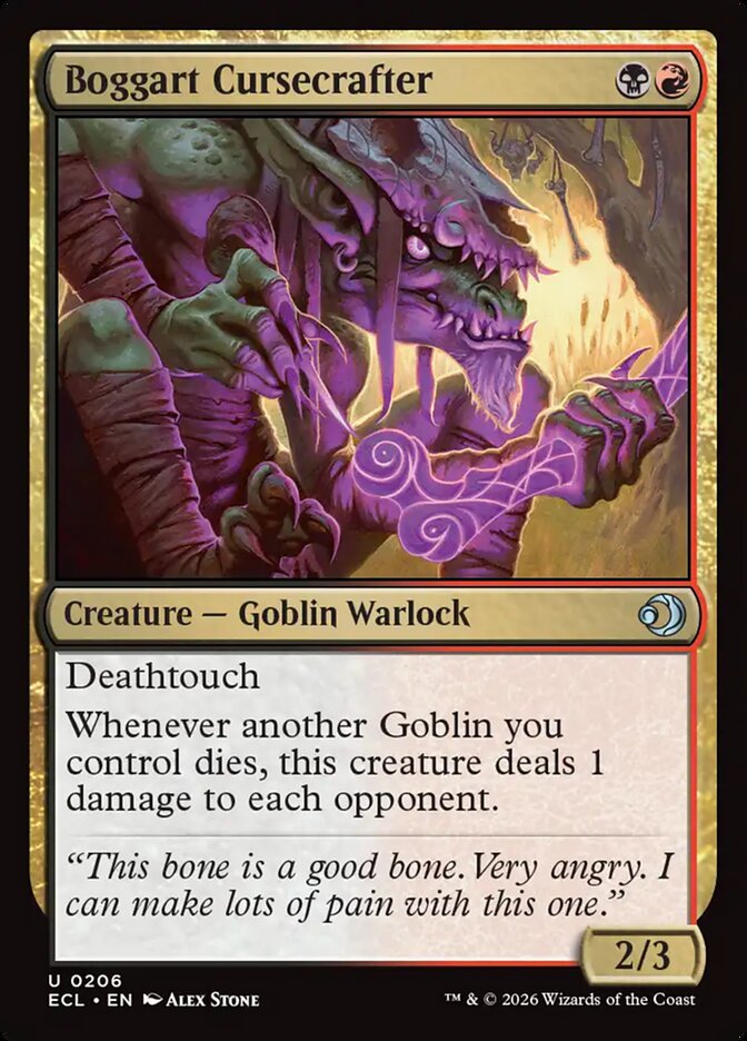 Boggart Cursecrafter 206 (Lorwyn Eclipsed)  - Foil | Good Games Adelaide SA