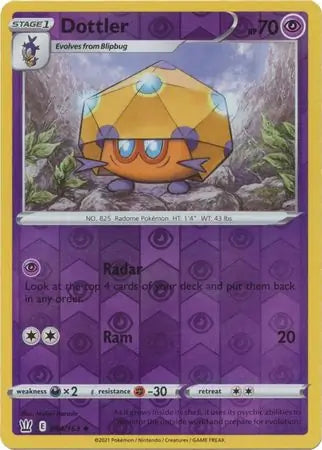 Dottler 064/163 (SWSH05: Battle Styles)  - Reverse Holofoil | Good Games Adelaide SA
