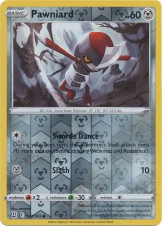 Pawniard 103/163 (SWSH05: Battle Styles)  - Reverse Holofoil | Good Games Adelaide SA