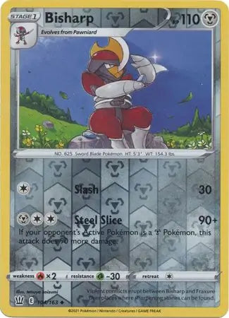 Bisharp 104/163 (SWSH05: Battle Styles)  - Reverse Holofoil | Good Games Adelaide SA
