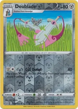 Doublade 106/163 (SWSH05: Battle Styles)  - Reverse Holofoil | Good Games Adelaide SA
