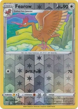 Fearow 112/163 (SWSH05: Battle Styles)  - Reverse Holofoil | Good Games Adelaide SA