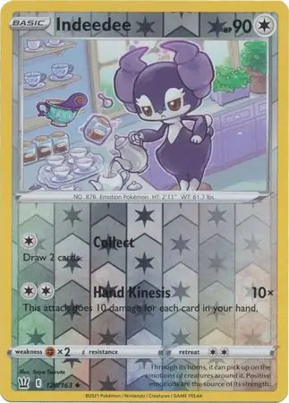 Indeedee 120/163 (SWSH05: Battle Styles)  - Reverse Holofoil | Good Games Adelaide SA