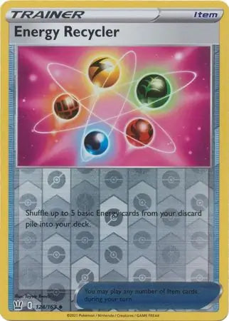 Energy Recycler 124/163 (SWSH05: Battle Styles)  - Reverse Holofoil | Good Games Adelaide SA