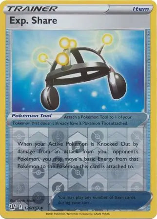 Exp. Share 126/163 (SWSH05: Battle Styles)  - Reverse Holofoil | Good Games Adelaide SA