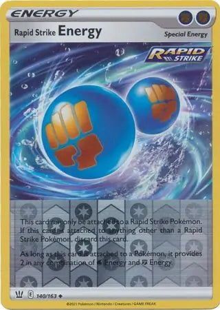 Rapid Strike Energy 140/163 (SWSH05: Battle Styles)  - Reverse Holofoil | Good Games Adelaide SA