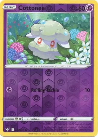 Cottonee 075/185 (SWSH04: Vivid Voltage)  - Reverse Holofoil | Good Games Adelaide SA