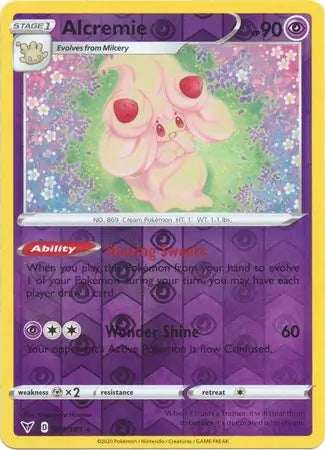 Alcremie 081/185 (SWSH04: Vivid Voltage)  - Reverse Holofoil | Good Games Adelaide SA