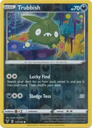 Trubbish 110/185 (SWSH04: Vivid Voltage)  - Reverse Holofoil | Good Games Adelaide SA