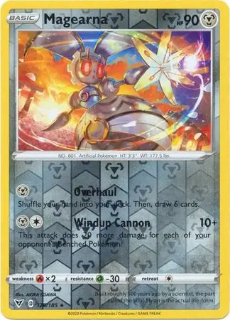 Magearna 128/185 (SWSH04: Vivid Voltage)  - Reverse Holofoil | Good Games Adelaide SA