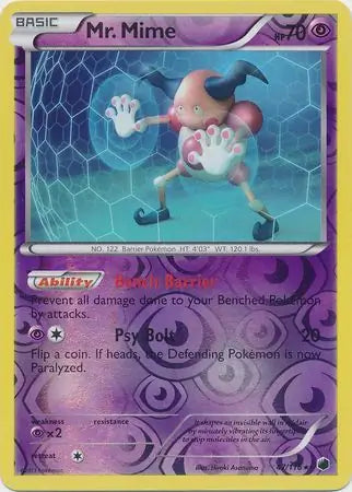 Mr. Mime 47/116 (Plasma Freeze)  - Reverse Holofoil | Good Games Adelaide SA