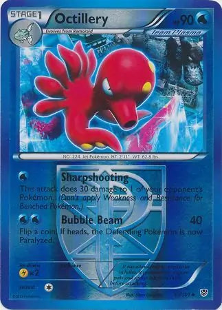 Octillery Team Plasma 19/101 (Plasma Blast)  - Reverse Holofoil | Good Games Adelaide SA