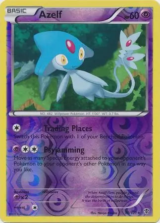 Azelf 38/101 (Plasma Blast)  - Reverse Holofoil | Good Games Adelaide SA
