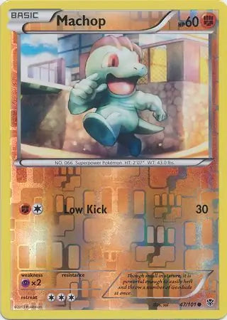 Machop 47/101 (Plasma Blast)  - Reverse Holofoil | Good Games Adelaide SA