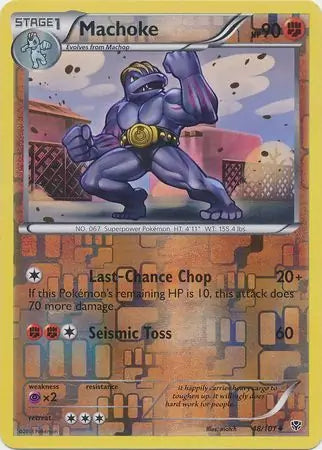 Machoke 48/101 (Plasma Blast)  - Reverse Holofoil | Good Games Adelaide SA