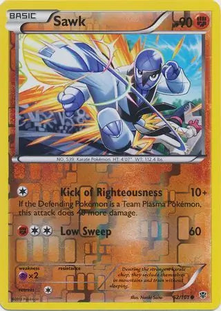 Sawk 52/101 (Plasma Blast)  - Reverse Holofoil | Good Games Adelaide SA