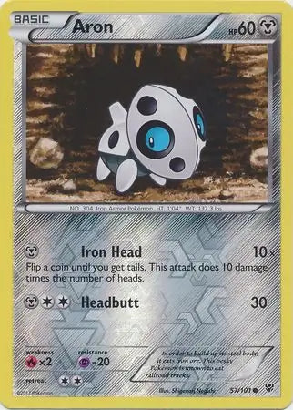Aron 57/101 (Plasma Blast)  - Reverse Holofoil | Good Games Adelaide SA