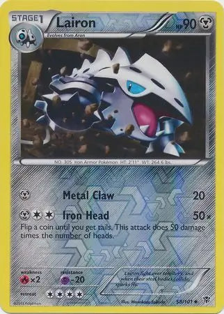 Lairon 58/101 (Plasma Blast)  - Reverse Holofoil | Good Games Adelaide SA