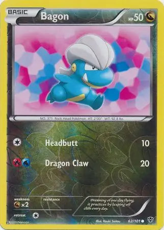Bagon 62/101 (Plasma Blast)  - Reverse Holofoil | Good Games Adelaide SA