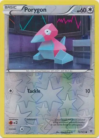 Porygon 72/101 (Plasma Blast)  - Reverse Holofoil | Good Games Adelaide SA