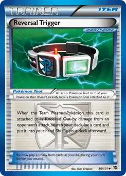 Reversal Trigger Team Plasma 86/101 (Plasma Blast)  - Reverse Holofoil | Good Games Adelaide SA