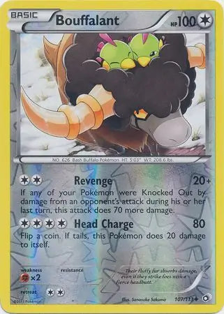 Bouffalant 107/113 (Legendary Treasures)  - Reverse Holofoil | Good Games Adelaide SA