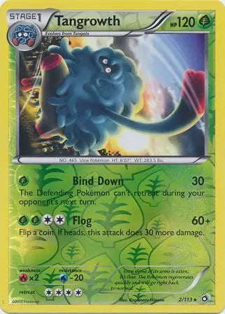 Tangrowth 2/113 (Legendary Treasures)  - Reverse Holofoil | Good Games Adelaide SA