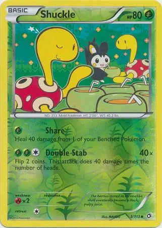 Shuckle 3/113 (Legendary Treasures)  - Reverse Holofoil | Good Games Adelaide SA