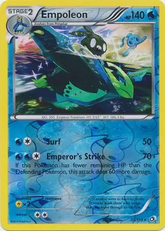 Empoleon 35/113 (Legendary Treasures)  - Reverse Holofoil | Good Games Adelaide SA