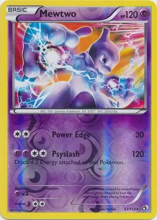 Mewtwo 53/113 (Legendary Treasures)  - Reverse Holofoil | Good Games Adelaide SA