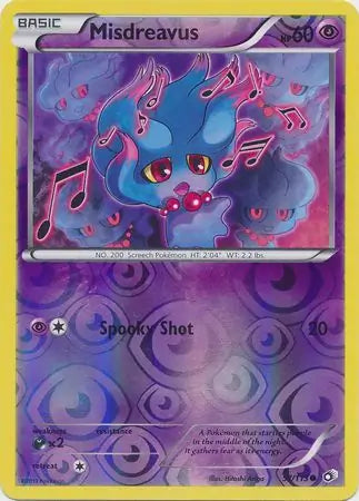 Misdreavus 57/113 (Legendary Treasures)  - Reverse Holofoil | Good Games Adelaide SA
