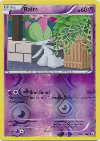 Ralts 59/113 (Legendary Treasures)  - Reverse Holofoil | Good Games Adelaide SA