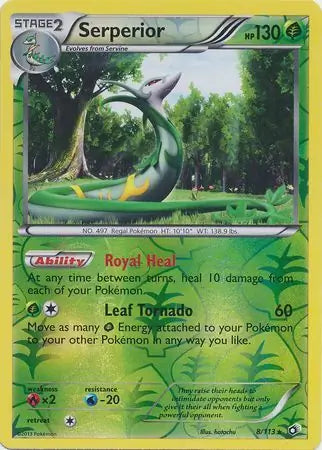 Serperior 8/113 (Legendary Treasures)  - Reverse Holofoil | Good Games Adelaide SA