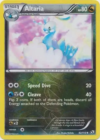 Altaria 92/113 (Legendary Treasures)  - Reverse Holofoil | Good Games Adelaide SA