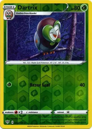 Dartrix 012/189 (SWSH03: Darkness Ablaze)  - Reverse Holofoil | Good Games Adelaide SA