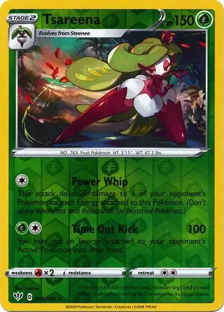 Tsareena 016/189 (SWSH03: Darkness Ablaze)  - Reverse Holofoil | Good Games Adelaide SA