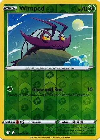 Wimpod 017/189 (SWSH03: Darkness Ablaze)  - Reverse Holofoil | Good Games Adelaide SA