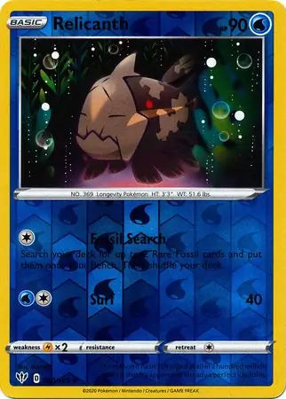 Relicanth 040/189 (SWSH03: Darkness Ablaze)  - Reverse Holofoil | Good Games Adelaide SA