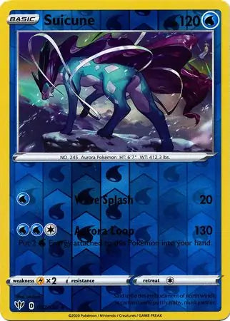 Suicune 037/189 (SWSH03: Darkness Ablaze)  - Reverse Holofoil | Good Games Adelaide SA