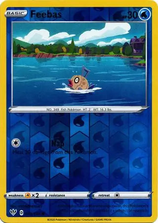 Feebas 038/189 (SWSH03: Darkness Ablaze)  - Reverse Holofoil | Good Games Adelaide SA